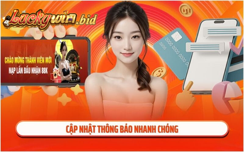 Cập nhật thông báo nhanh chóng