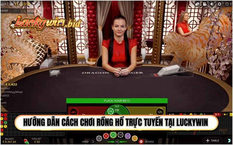 Hướng dẫn cách chơi rồng hổ trực tuyến tại Luckywin 